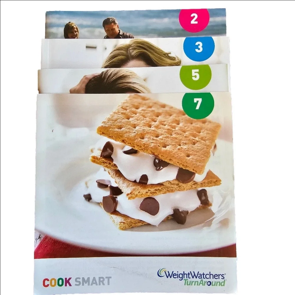 Weight Watchers Cook Smart Guides 2, 3, 5, And 7